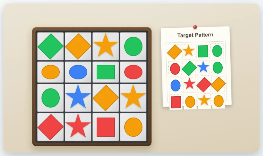 Pattern Recognition — visual logic game